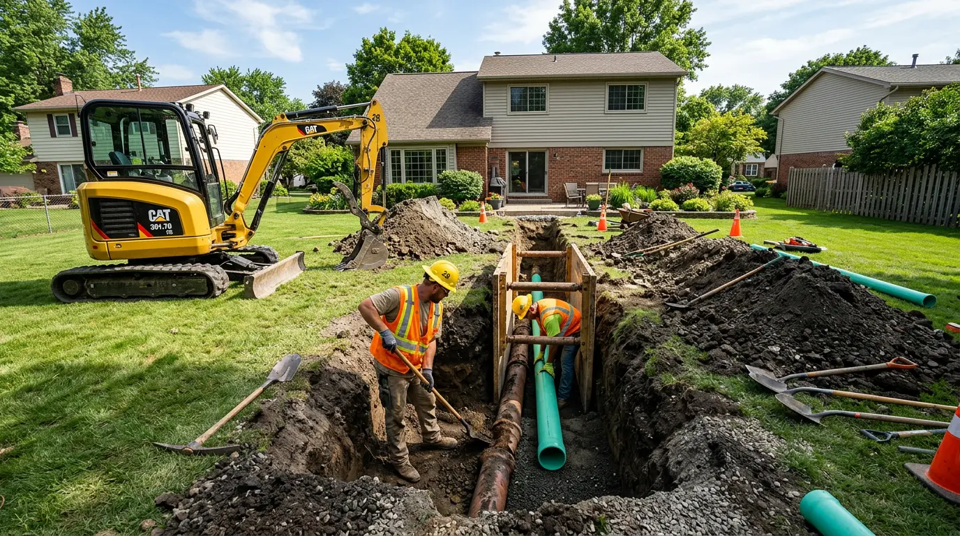 Sewer Line Cleaning in Winter Gardens, CA